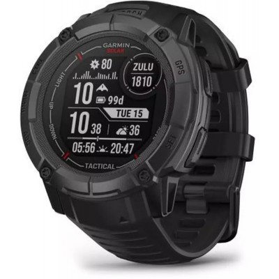 Смарт-часы GARMIN Instinct 2X Solar Tactical Edition черный (010-02805-03)