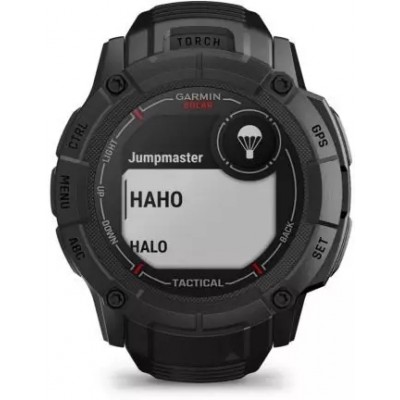 Смарт-часы GARMIN Instinct 2X Solar Tactical Edition черный (010-02805-03)