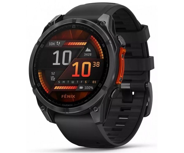Смарт-часы GARMIN Fenix 8 серый (010-02904-00)