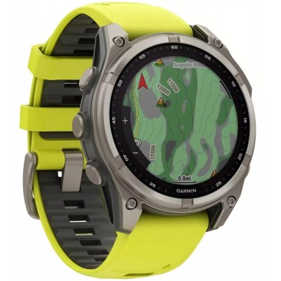 Смарт-часы GARMIN Fenix 8 Solar серебристый (010-02906-21)