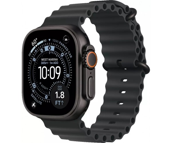 Смарт-часы APPLE Watch Ultra 3 2025 A3281 черный титан (mf0j4lw/a)