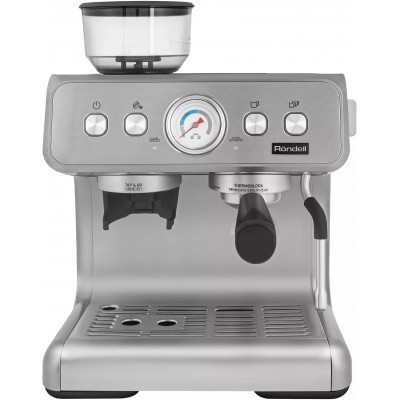 Кофемашина Rondell RDE-1105 серебристый