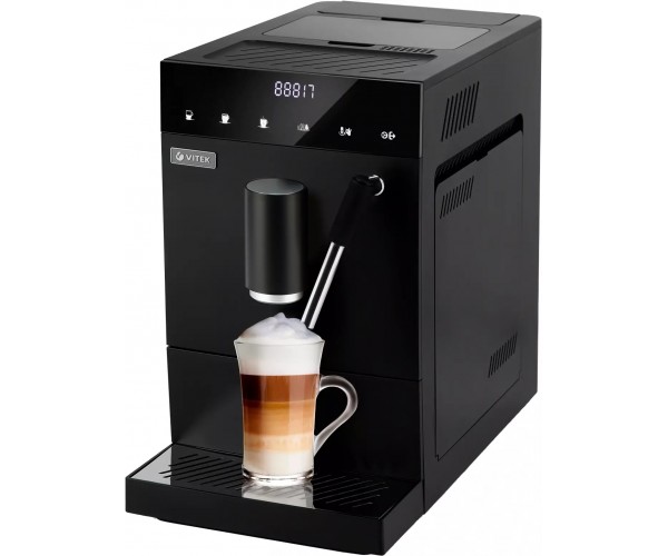 Кофемашина Vitek Metropolis VT-8701 черный