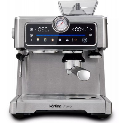 Кофемашина Korting KCM 1013 SA Bravo нержавеющая сталь