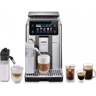 Кофемашина Delonghi ECAM630.75.TM черный/серебристый (0132250183)