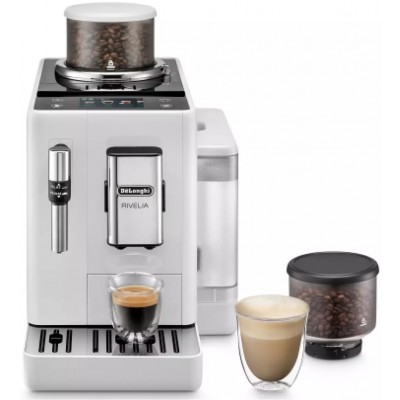 Кофемашина Delonghi Rivelia EXAM440.35.W белый (0132213209)