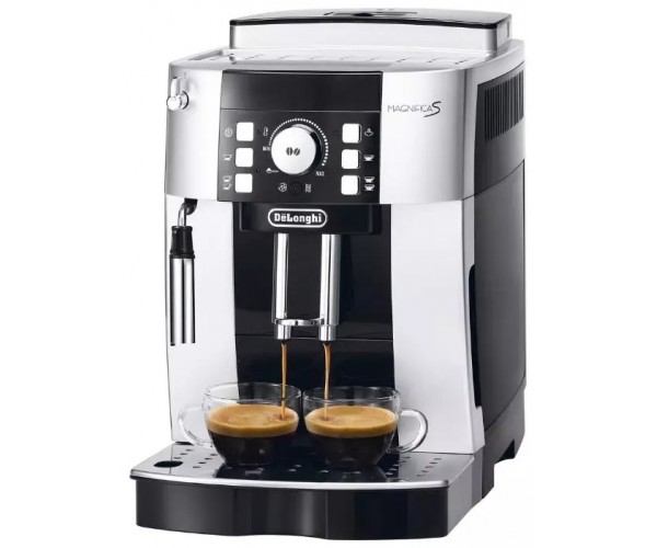 Кофемашина Delonghi Magnifica S ECAM 21.117.SB серебристый/черный (0132230014)