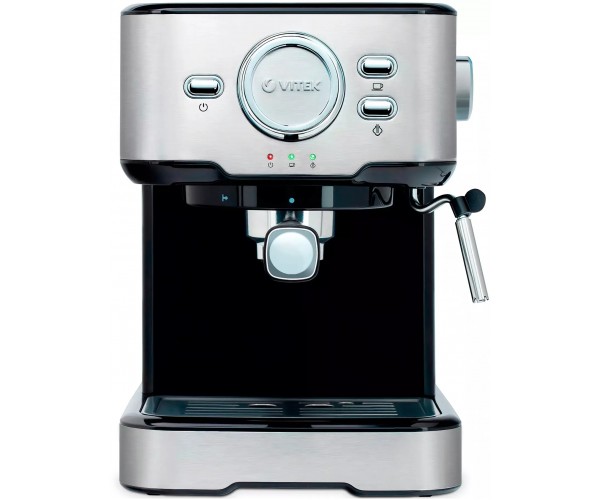 Кофеварка рожковая Vitek VT-1520 серебристый