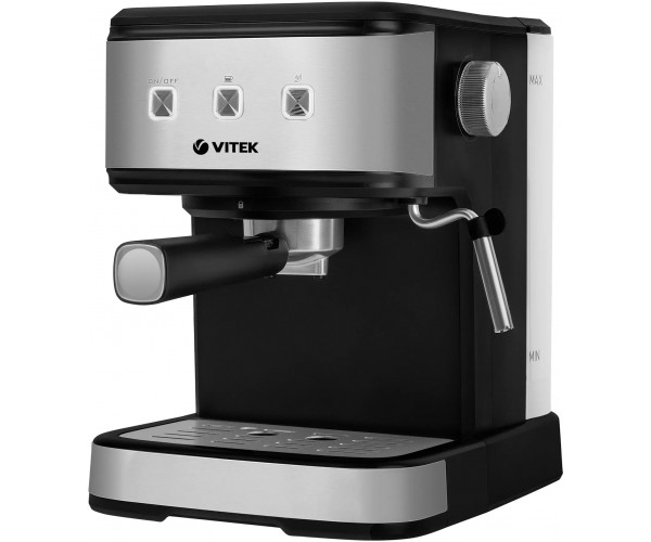 Кофеварка рожковая Vitek Midnight VT-8471 серый/черный