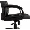 Кресло руководителя Бюрократ KB-10, обивка: экокожа, цвет: черный (KB-10/BLACK)