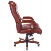 Кресло руководителя Бюрократ T-9926WALNUT, обивка: кожа, цвет: светло-коричневый (T-9926WALNUT/CHOK)