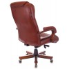 Кресло руководителя Бюрократ T-9926WALNUT, обивка: кожа, цвет: светло-коричневый (T-9926WALNUT/CHOK)
