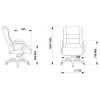 Кресло руководителя Бюрократ T-9926WALNUT, обивка: кожа, цвет: светло-коричневый (T-9926WALNUT/CHOK)