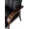 Кресло Бюрократ T-9932W-CF-Eco, обивка: экокожа, цвет: черный (T-9932W-CF/ECO-B)