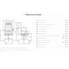 Кресло Метта ErgoLife Set 16, обивка: сетка/экокожа, цвет: черный/черный (Z316737901)