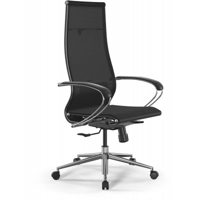 Кресло Метта ErgoLife Set 7, обивка: сетка, цвет: черный/черный (Z316738281)
