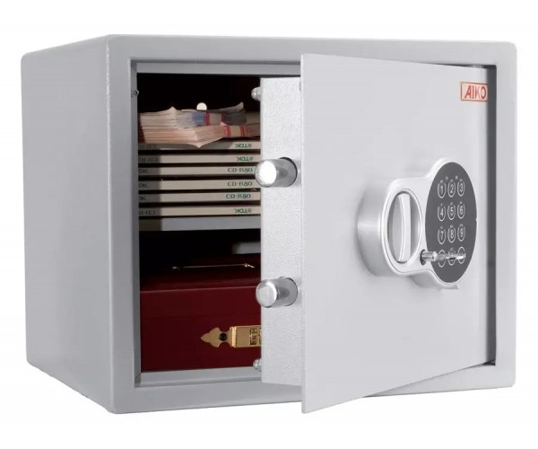 Сейф офисный Aiko T 28 EL cерый (s10399270414)