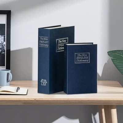 Сейф-книга Deli ET640 синий/черный Сейф-книга Deli ET640 синий/черный