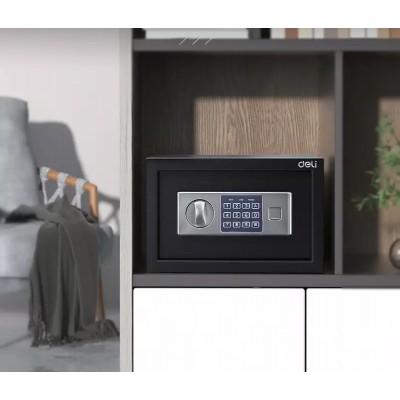 Сейф мебельный Deli Nello ET520 черный Сейф мебельный Deli Nello ET520 черный