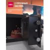 Сейф мебельный Deli ET510 черный
