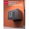 Сейф мебельный Deli ET510 черный