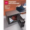 Сейф мебельный Deli ET510 черный