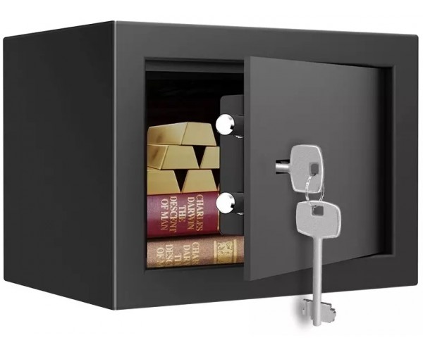Сейф мебельный Deli Srock ET560 черный