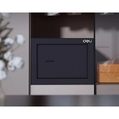 Сейф мебельный Deli Srock ET560 черный
