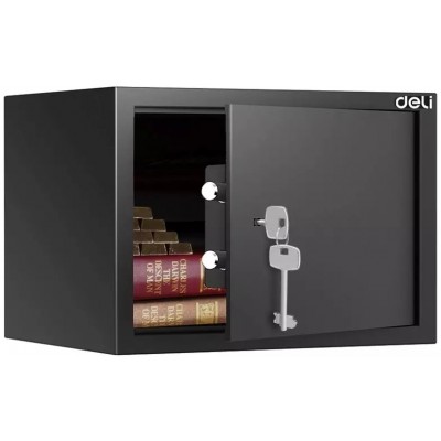 Сейф мебельный Deli Srock ET561 черный Сейф мебельный Deli Srock ET561 черный