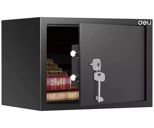 Сейф мебельный Deli Srock ET561 черный