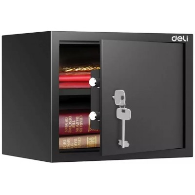 Сейф офисный Deli Srock ET563 черный Сейф офисный Deli Srock ET563 черный