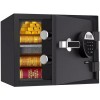 Сейф мебельный Deli Obsidian ET580 черный