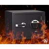 Сейф мебельный Deli Obsidian ET580 черный