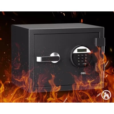 Сейф мебельный Deli Obsidian ET580 черный