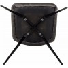 Стул Domfy DK CHILLY, обивка: ткань, цвет: темно-серый, каркас: металл (dk-chilly_1/hl18_4)