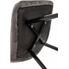 Стул Domfy DK CHILLY, обивка: ткань, цвет: темно-серый, каркас: металл (dk-chilly_1/hl18_4)