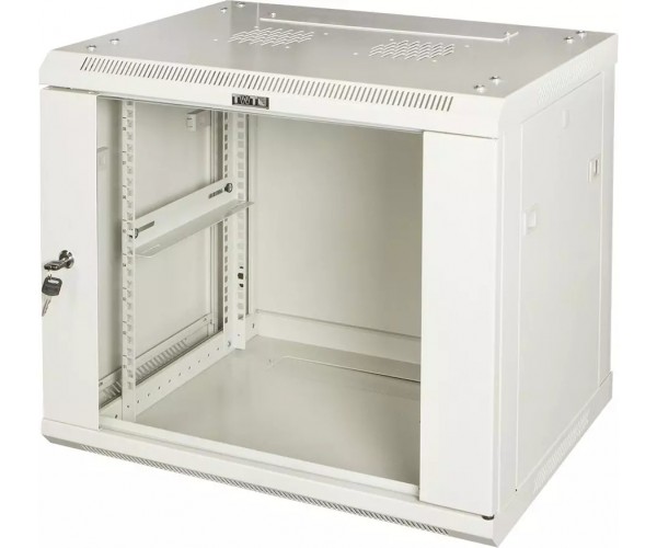 Шкаф коммутационный Lanmaster Pro TWT-CBWPG-12U-6X8-GY 12U серый