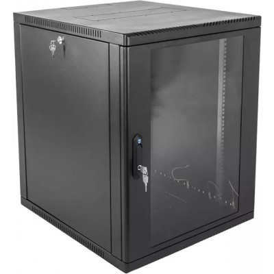 Шкаф коммутационный ЦМО ШРН-15.650-9005 15U черный