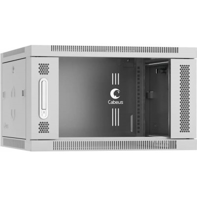 Шкаф коммутационный Cabeus SH-05F-6U60/45 6U серый