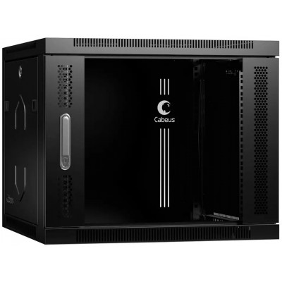Шкаф коммутационный Cabeus SH-05F-9U60/35-BK 9U черный