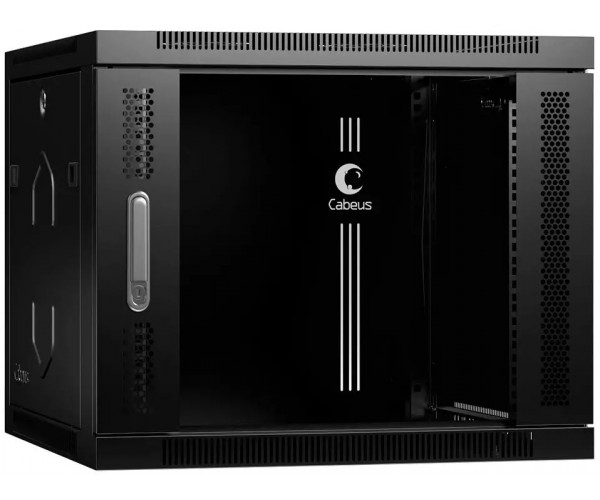 Шкаф коммутационный Cabeus SH-05F-9U60/35-BK 9U черный