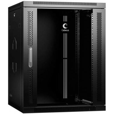 Шкаф коммутационный Cabeus SH-05F-15U60/60-R-BK 15U черный
