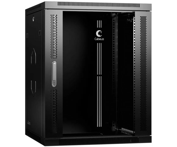 Шкаф коммутационный Cabeus SH-05F-15U60/60-R-BK 15U черный