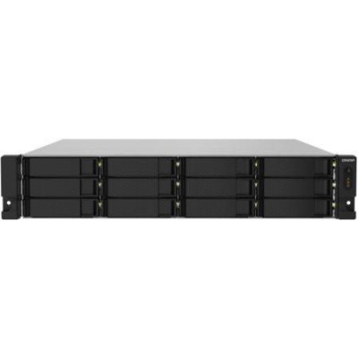 Сетевое хранилище NAS Qnap TS-1232PXU-RP-4G черный
