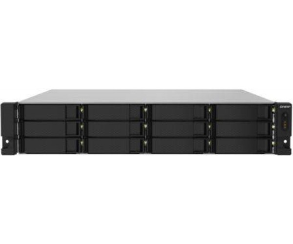 Сетевое хранилище NAS Qnap TS-1232PXU-RP-4G черный