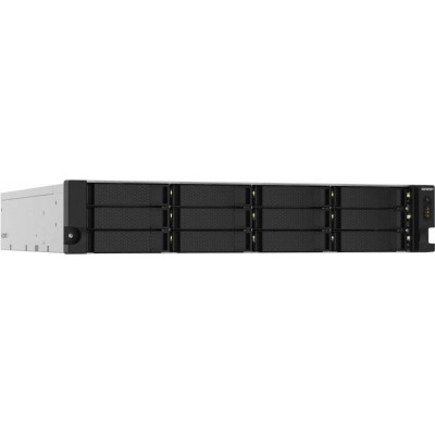 Сетевое хранилище NAS Qnap TS-1232PXU-RP-4G черный