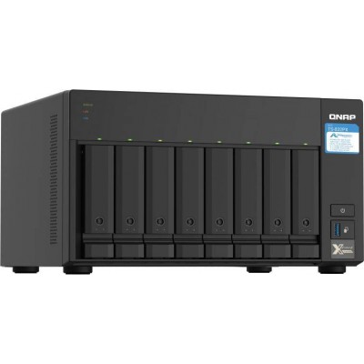 Сетевое хранилище NAS Qnap TS-832PX-4G черный