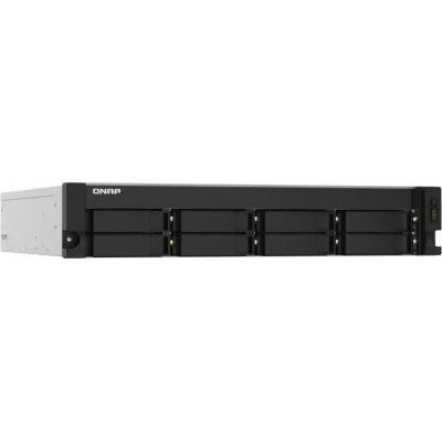 Сетевое хранилище NAS Qnap TS-832PXU-4G черный