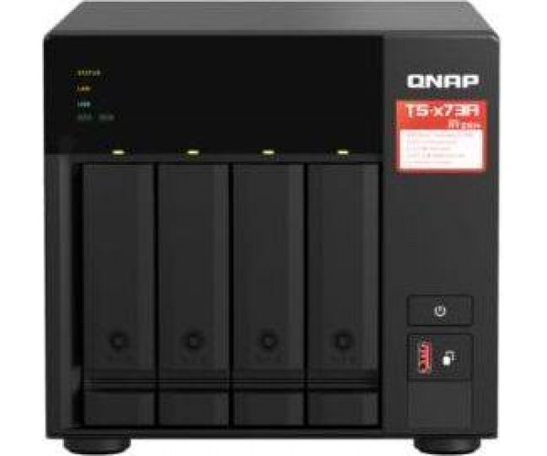 Сетевое хранилище NAS Qnap TS-473A-8G черный