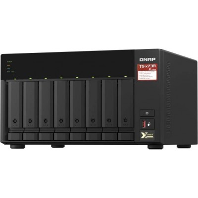 Сетевое хранилище NAS Qnap TS-873A-8G черный